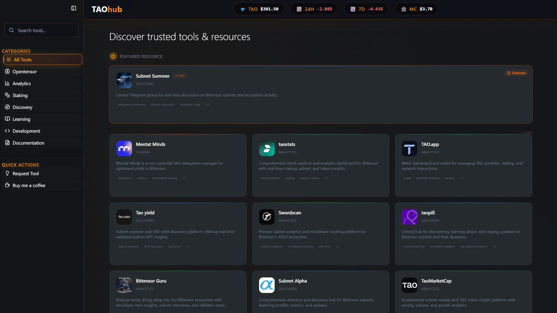 TAOHub